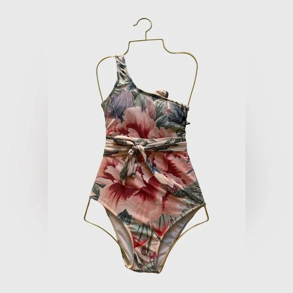 One shoulder one piece swimsuit - Picture 2 of 3